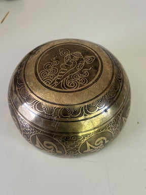 7 Inch Bronze A3 One Of A Kind Singing Bowl CUSTOM-0001