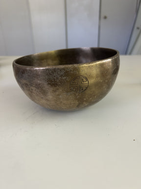 7 Inch Bronze C4 One Of A Kind Singing Bowl CUSTOM-0015