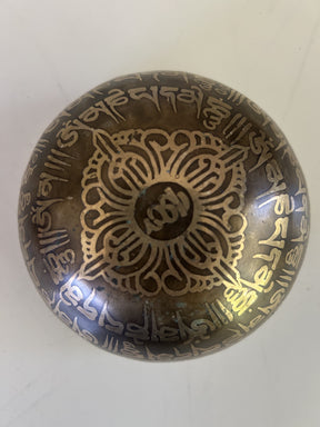 4.75 Inch Bronze A4 One Of A Kind Singing Bowl CUSTOM-0016