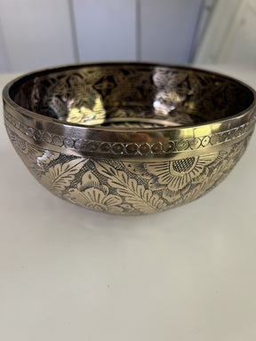 7.25 Inch Bronze A Flat 3 One Of A Kind Singing Bowl CUSTOM-0007