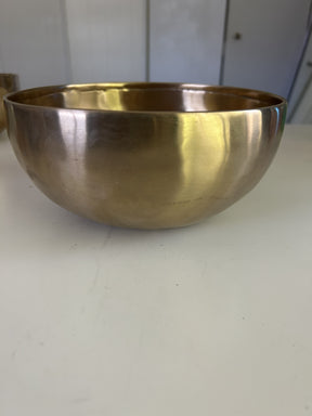 8.6 Inch Bronze D3 One Of A Kind Singing Bowl CUSTOM-0013