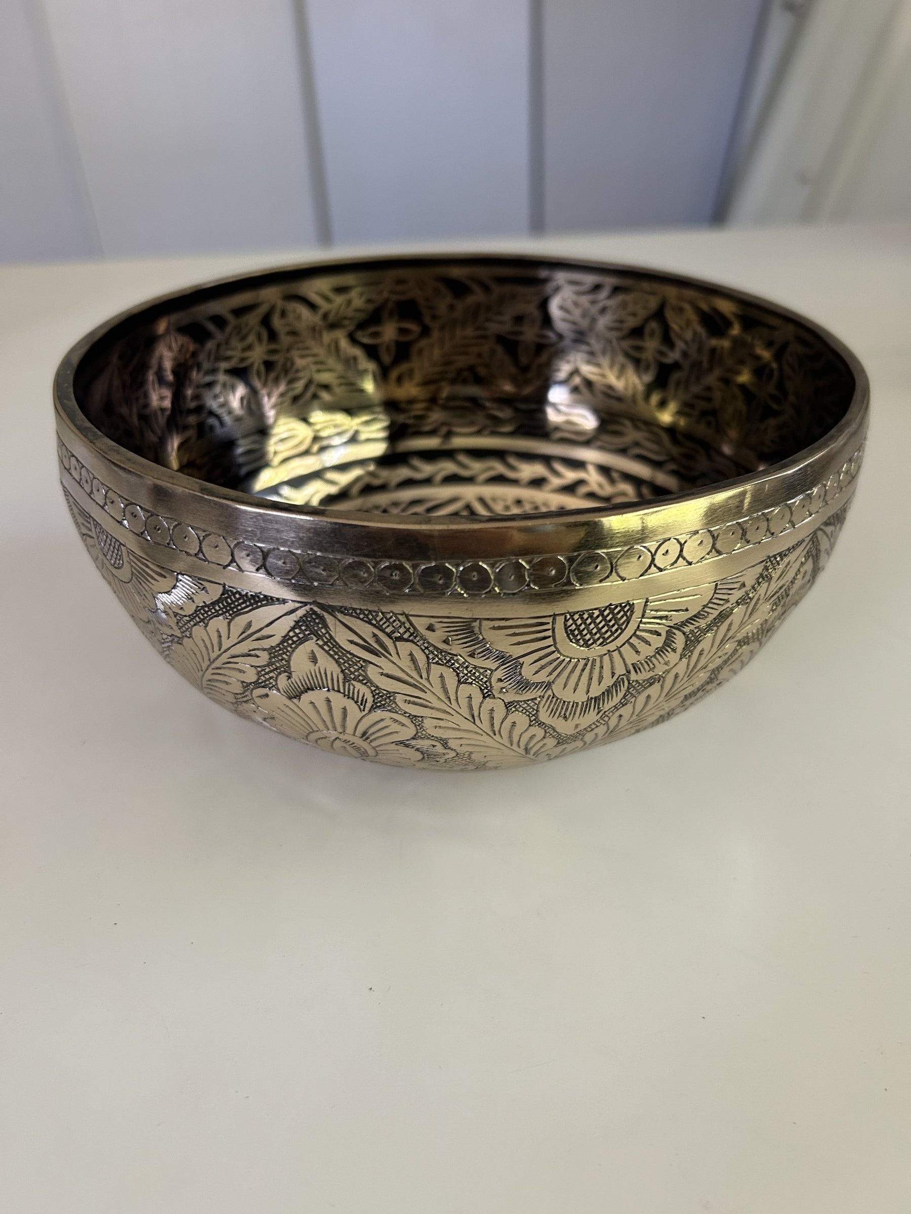 7.25 Inch Bronze A Flat 3 One Of A Kind Singing Bowl CUSTOM-0007