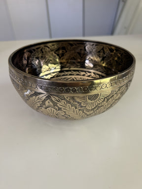 7.25 Inch Bronze A Flat 3 One Of A Kind Singing Bowl CUSTOM-0007