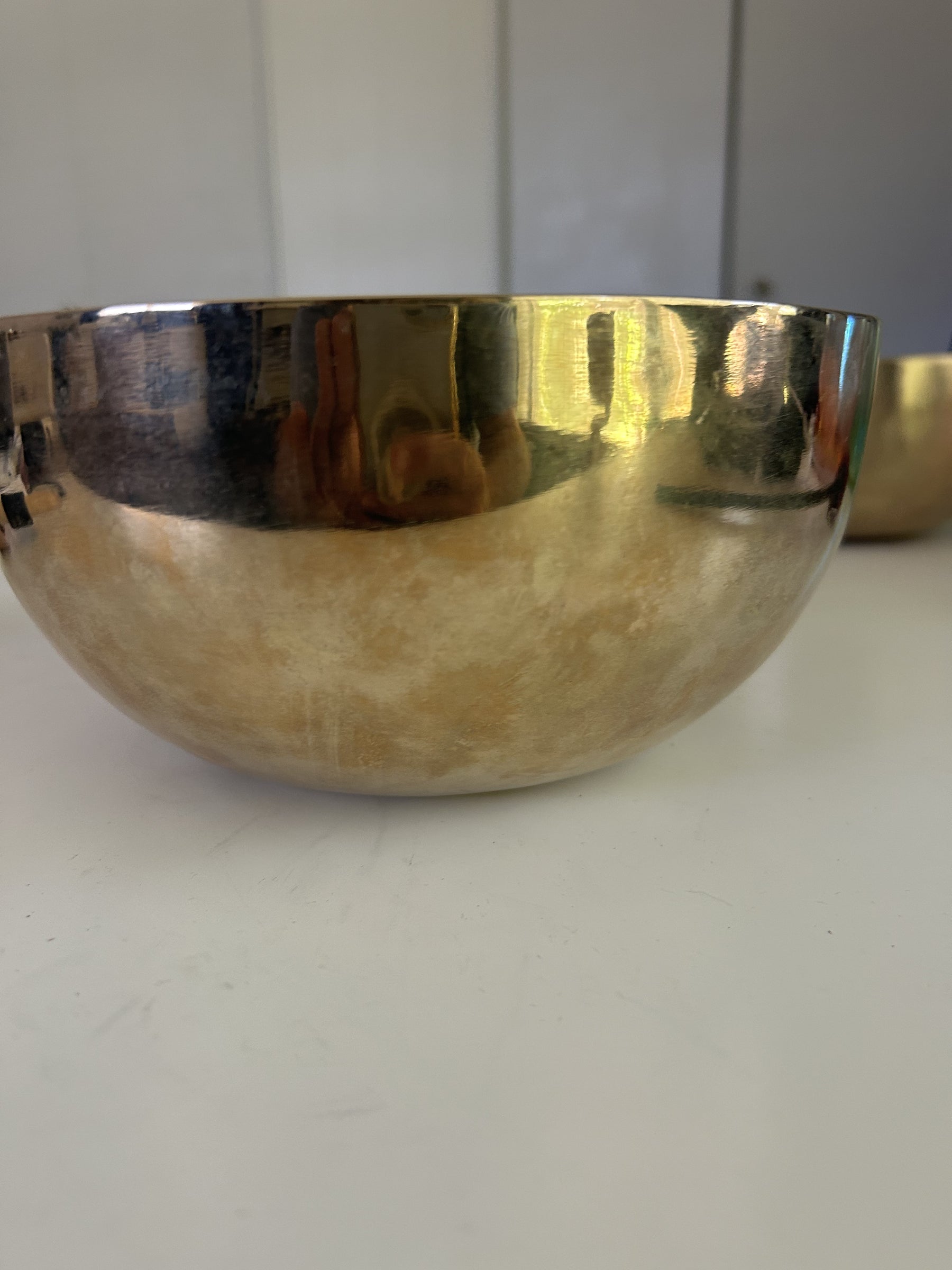 8.5 Inch Bronze C3 One Of A Kind Singing Bowl CUSTOM-0014