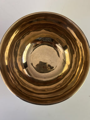 8.5 Inch Bronze C3 One Of A Kind Singing Bowl CUSTOM-0014