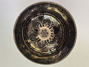 7.25 Inch Bronze A Flat 3 One Of A Kind Singing Bowl CUSTOM-0007