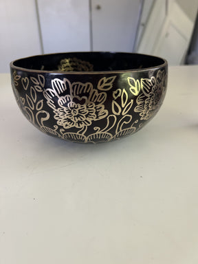 7.5 Inch Bronze F Sharp 3 One Of A Kind Singing Bowl CUSTOM-0006