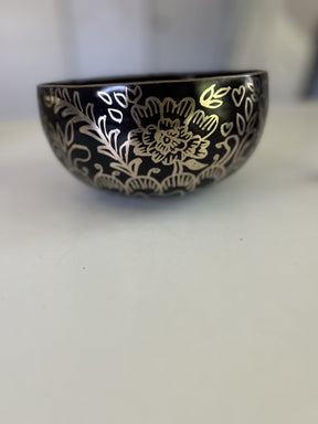 7.5 Inch Bronze F Sharp 3 One Of A Kind Singing Bowl CUSTOM-0006