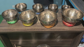 8 Bowl Custom Singing Bowl Set: The Chakra Harmony Hand Selected Set 2