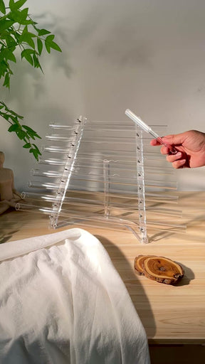 8-Note 440Hz Crystal Harp (C Major Scale)