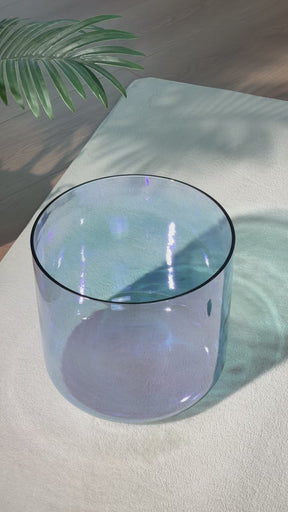 Titan 10 Inch Unground Crystal Bowl #12: G# Third Octave 432 (27 cents)