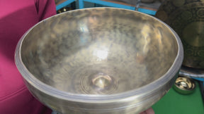 11 Inch Extra Thick Rim Handmade Lingam Bowl I Limited Edition Bowl
