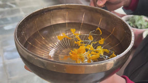 The Renewal Bowl: 9 Inch "New Years" Celebration Piece