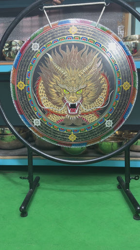 26 Inch Bronze Gong Handmade In Nepal One of One 0019