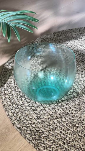 Titan 10 Inch Unground Crystal Bowl #18: C# Third Octave 432