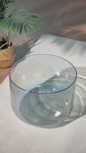 Titan 12 Inch Unground Crystal Bowl #10: F Third Octave 432