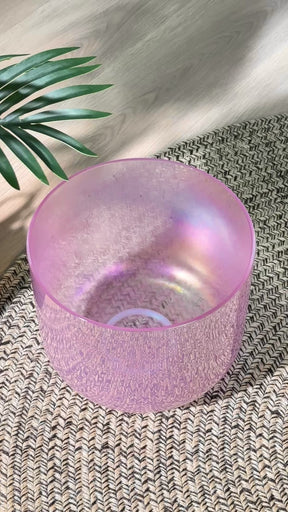 Titan 10 Inch Unground Crystal Bowl #19: B Third Octave 432 (-35 cents)