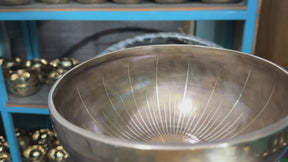 The Renewal Bowl: 9 Inch "New Years" Celebration Piece