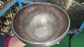 The Renewal Bowl: 9 Inch "New Years" Celebration Piece