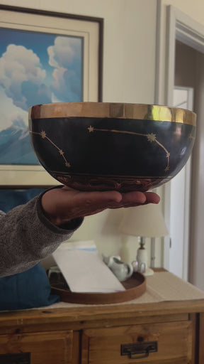 The Aries Singing Bowl - 9 inch Large | Handmade In Nepal