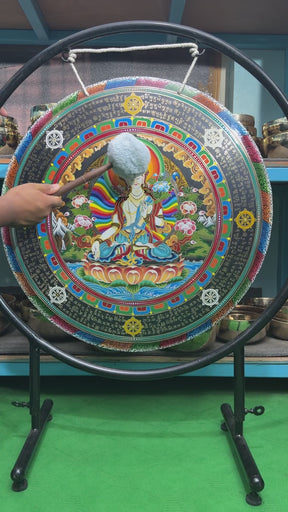 26 Inch Bronze Gong Handmade In Nepal One of One 0021