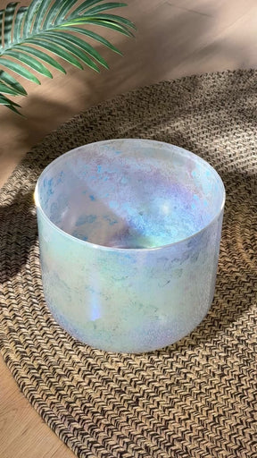 Titan 10 Inch Unground Crystal Bowl #17: A Third Octave 432 (+17 cents)