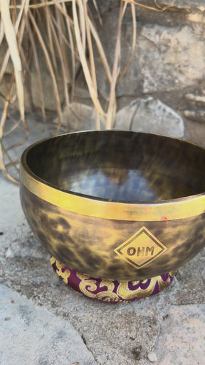 A Note 3rd Octave - Legacy Collection Handmade Bronze Makers Mark Singing Bowl