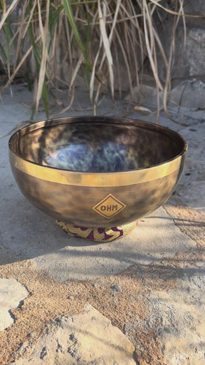 D Note 3rd Octave - Legacy Collection Handmade Bronze Makers Mark Singing Bowl