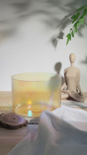 Prism Series G3 7.5" Fused Quartz Crystal Singing Bowl