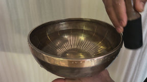 The Renewal Bowl: 9 Inch "New Years" Celebration Piece