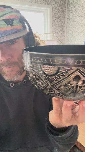 The Winter Midnight Singing Bowl: 8 Inch Bell Bronze One Time Release