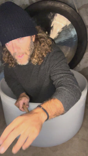 The Largest Crystal Singing Bowl In The World: 32 Inch Diameter First Octave Resonant Instrument