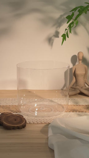 Prism Series C#3 8.5" Fused Quartz Crystal Singing Bowl