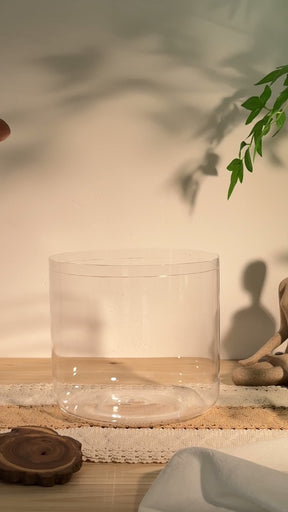 Prism Series D3 8.5" Fused Quartz Crystal Singing Bowl