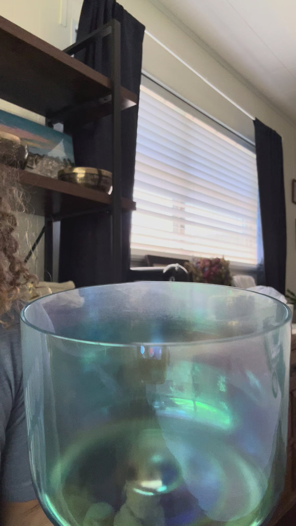 CUSTOM-0003 5.75 inch crystal G4 one of one singing bowl video