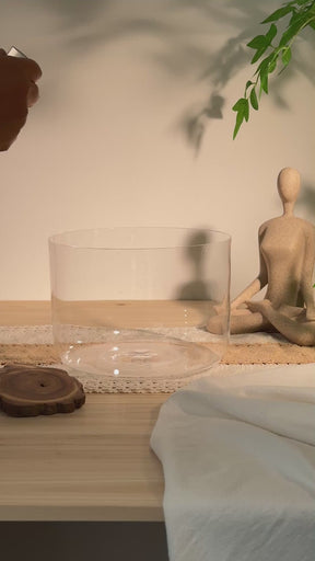 Prism Series E3 8.25" Fused Quartz Crystal Singing Bowl