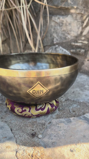 G Note 3rd Octave - Legacy Collection Handmade Bronze Makers Mark Singing Bowl