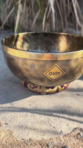F Note 3rd Octave - Legacy Collection Handmade Bronze Makers Mark Singing Bowl