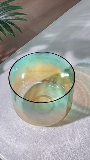Titan 10 Inch Unground Crystal Bowl #14: G# Third Octave 432 (+18 cents)