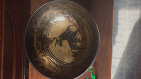 The Taurus Singing Bowl - 9 inch Large | Handmade In Nepal