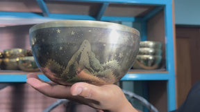 The Peeking Sun Bowl 9 Inch Special Edition Singing Bowl