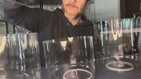 Prism Series Duo 7.5" I G3 and 6.5" I D4 Fused Quartz Crystal Singing Bowl Set