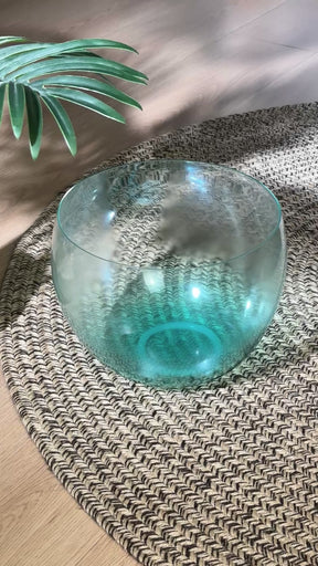 Titan 10 Inch Unground Crystal Bowl #18: C# Third Octave 432