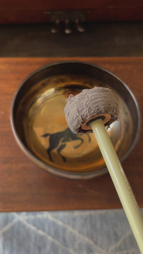 The Aries Singing Bowl - 9 inch Large | Handmade In Nepal