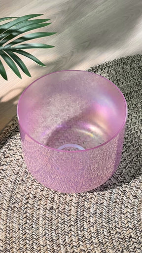 Titan 10 Inch Unground Crystal Bowl #19: B Third Octave 432 (-35 cents)