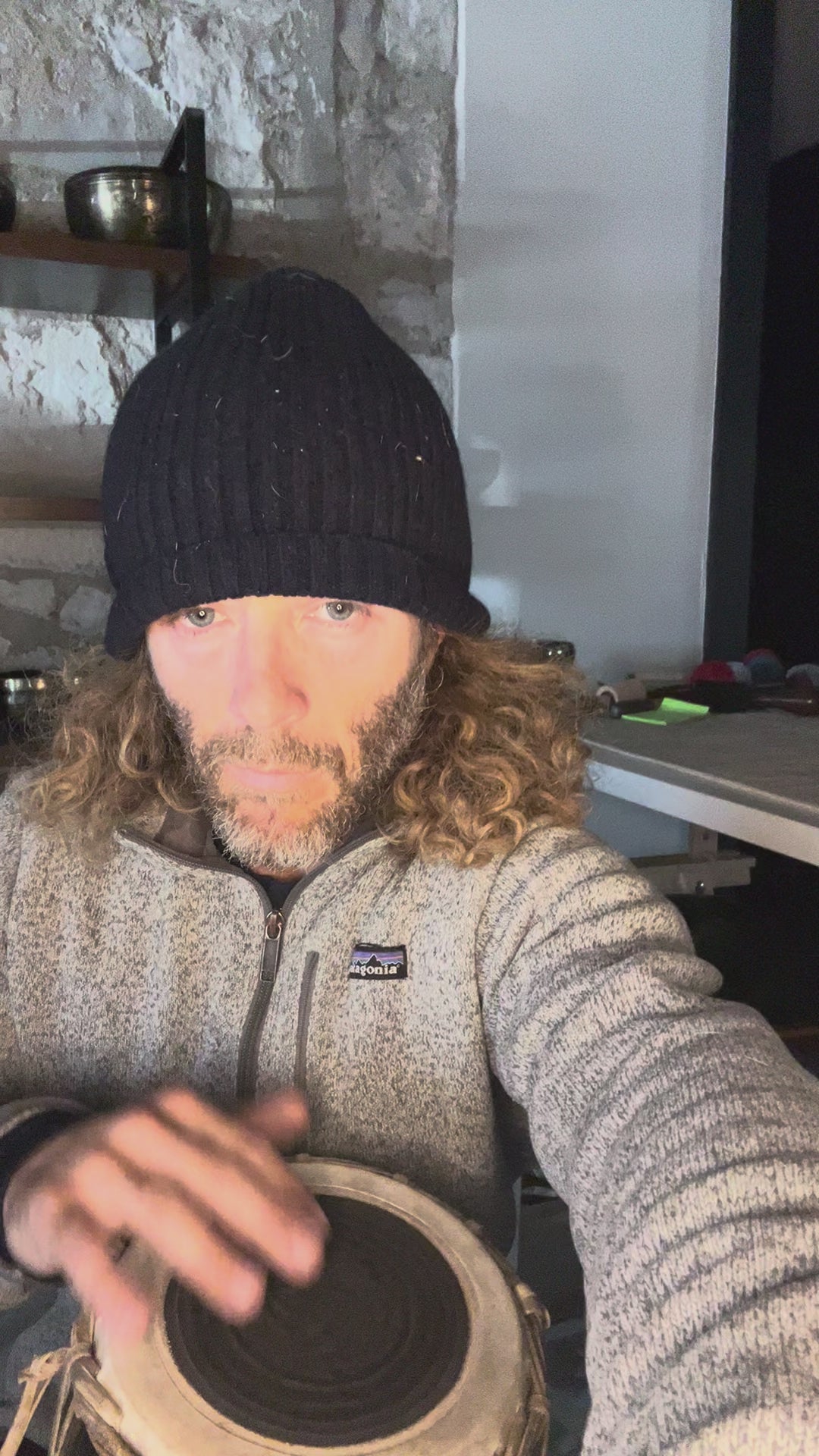 Specialty Handmade Nepali Drum (Large 18 inch)