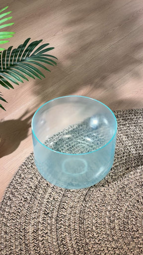 Titan 12 Inch Unground Crystal Bowl #15: F Third Octave 432