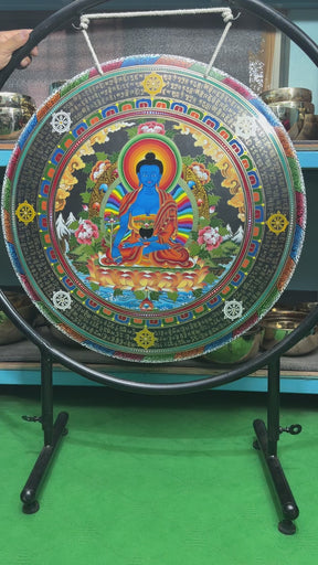 26 Inch Bronze Gong Handmade In Nepal One of One 0020
