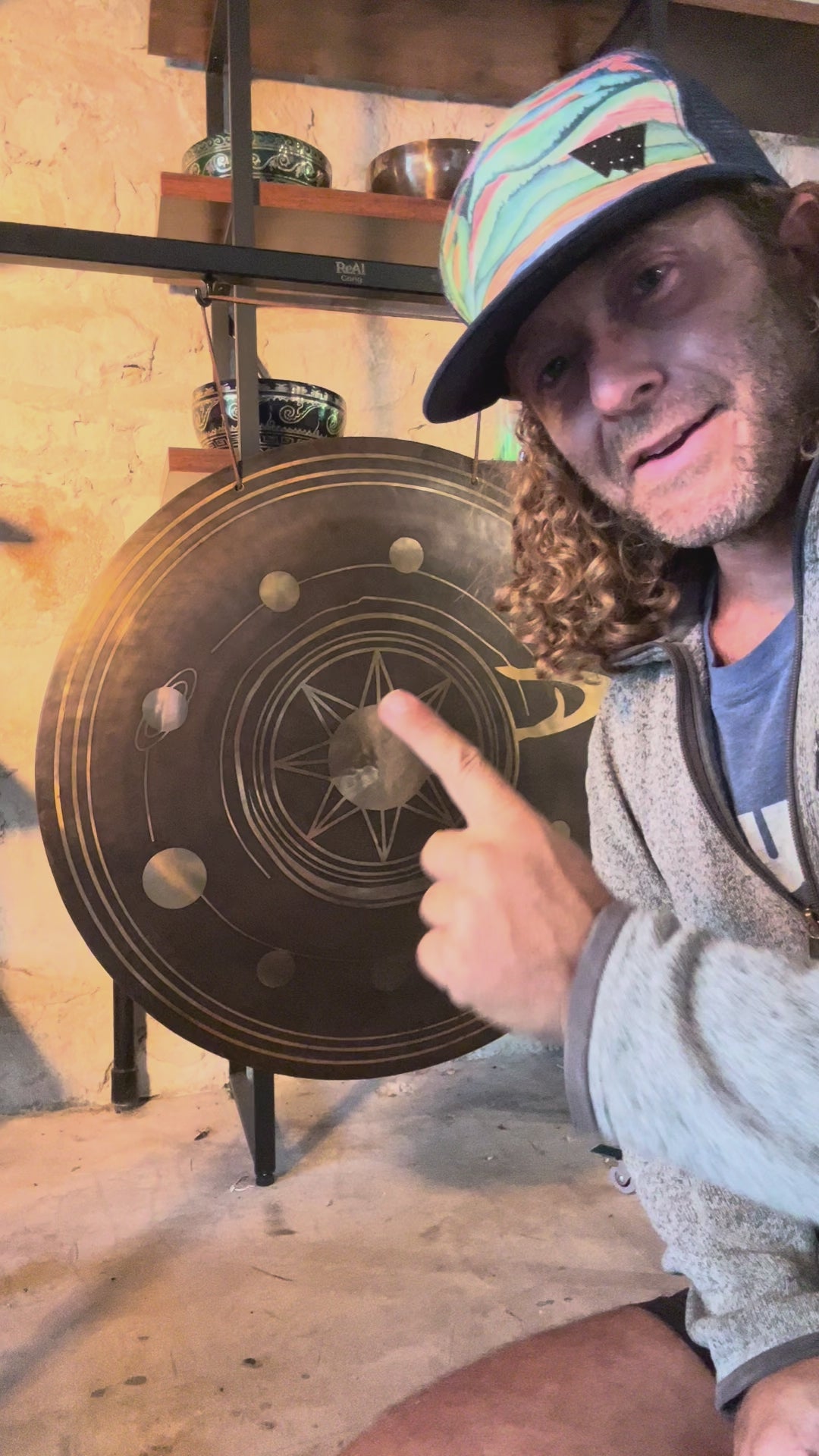 The Orbit Gong: 24.5 Inch Wind Gong