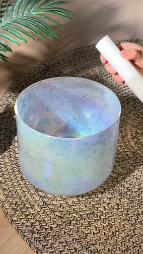 Titan 10 Inch Unground Crystal Bowl #17: A Third Octave 432 (+17 cents)